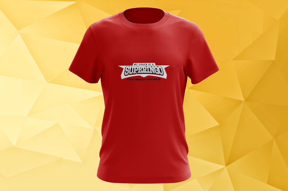 Textildruck T-Shirts SV Prutting Supercoach